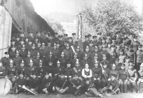 50- jähriges Gründungsfest der Freiwilligen Feuerwehr Afritz im Jahre 1963.