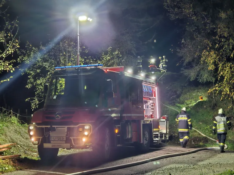 Nachtübung: Gebäudebrand 1