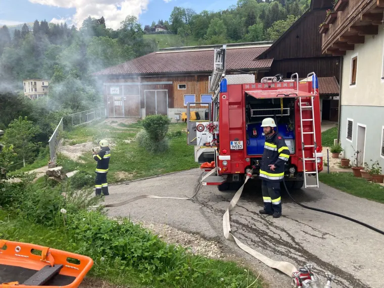 Gemeinschaftsübung: Gebäudebrand 1
