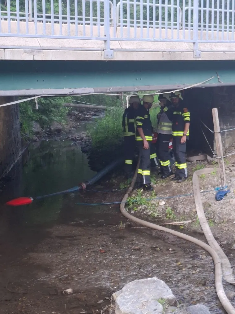 Zugsübung: Gebäudebrand 6