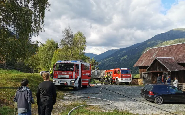 Gemeinschaftsübung: Gebäudebrand