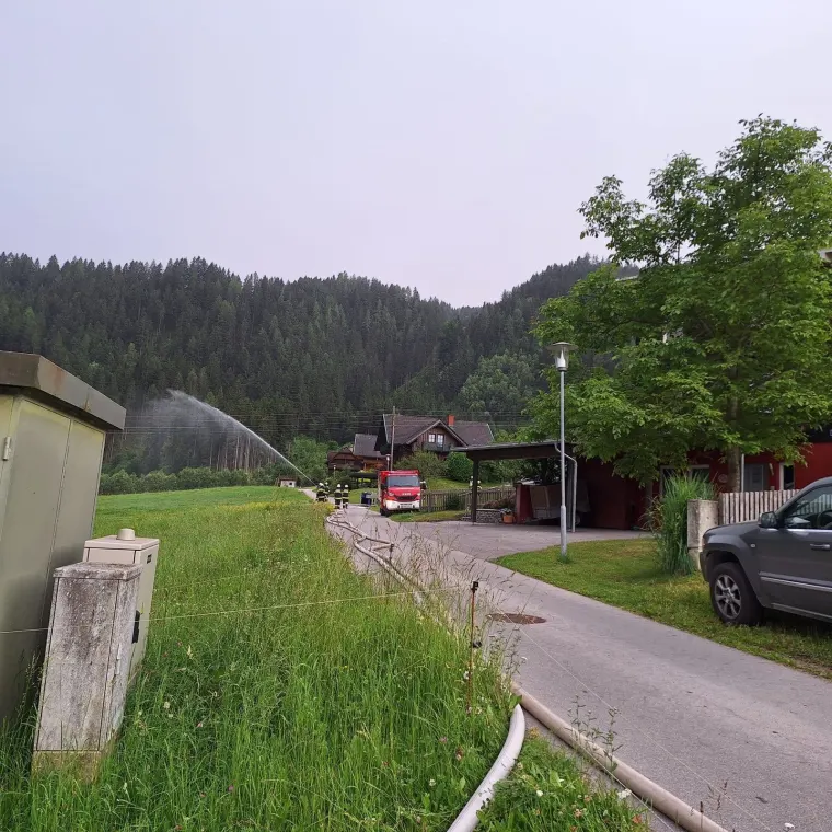 Übung: Gebäudebrand 9