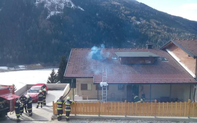 Kaminbrand in Feld am See