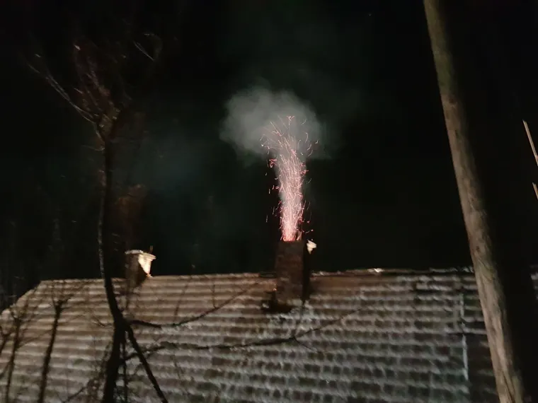 Kaminbrand in Verditz 8