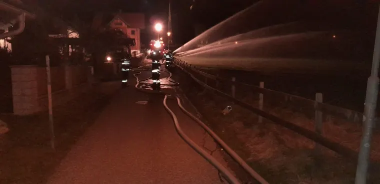 Atemschutzübung: Gebäudebrand 18
