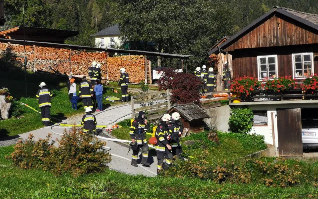 Abschnittsübung: Gebäudebrand