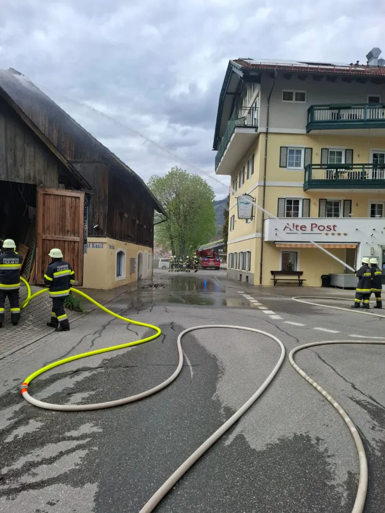 Gemeinschaftsübung: Gebäudebrand 1