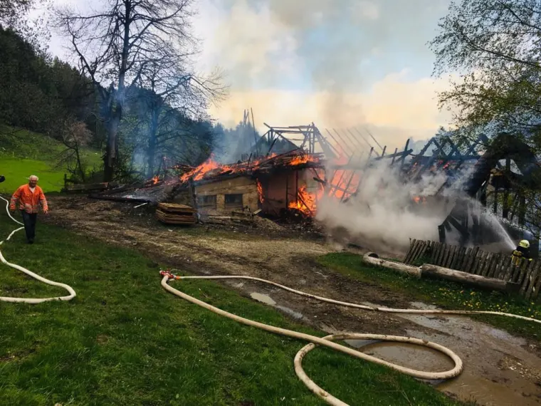 Brand Wirtschaftsgebäude 2