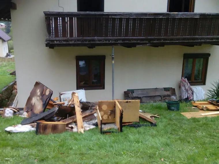 Brandeinsatz in Afritz am See 1