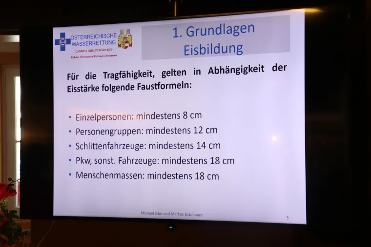 Übung mit der Wasserrettung 23