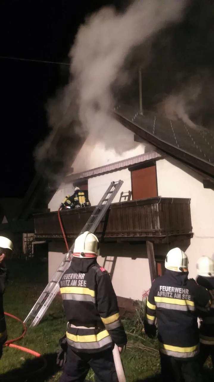 Brandeinsatz in Afritz am See 11