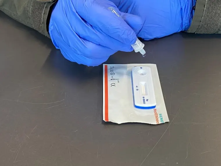 Unterstützung bei den Massentests 7