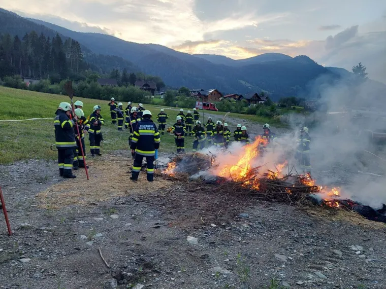 Übung: Waldbrand 3