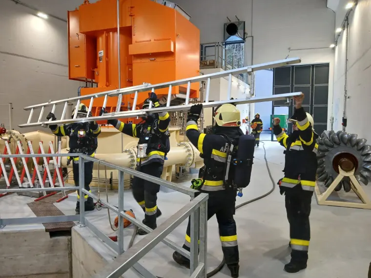 Übung: Unwettereinsatz 13