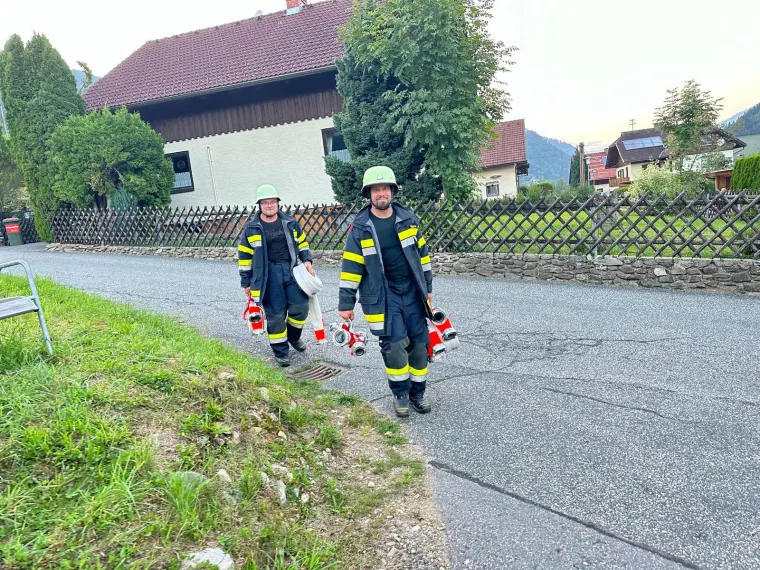 Zugsübung: Gebäudebrand 18