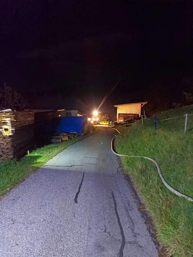 Nachtübung: Gebäudebrand 21