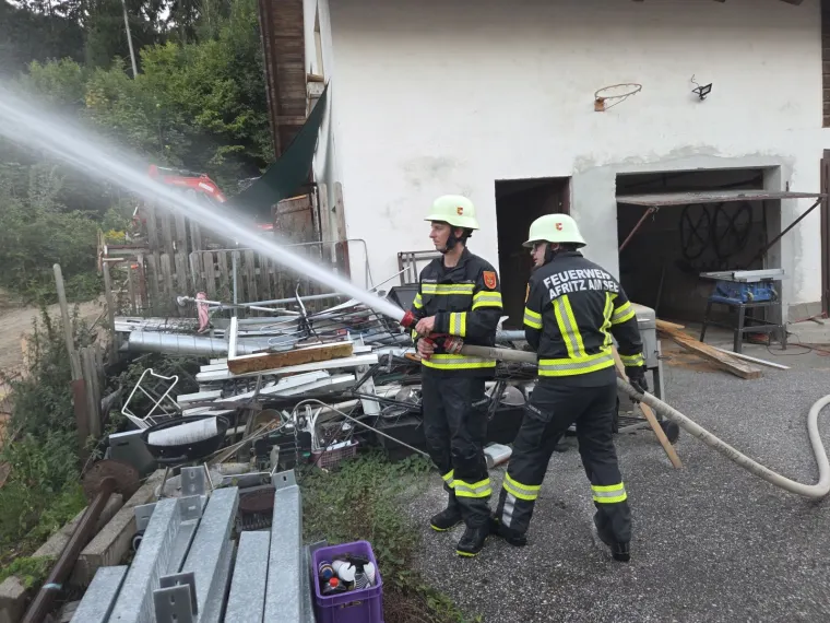 Zugsübung: Wohnungsbrand 8