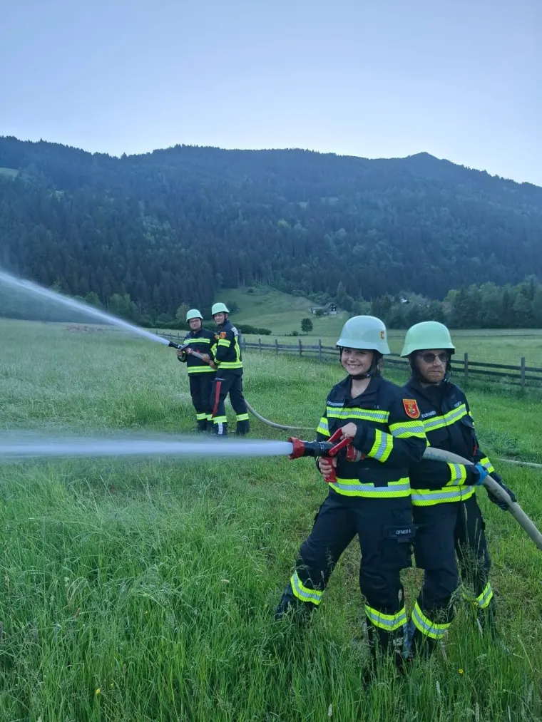Zugsübung: Gebäudebrand 9
