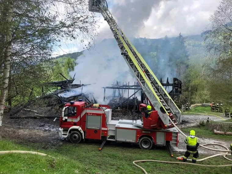 Brand Wirtschaftsgebäude 7