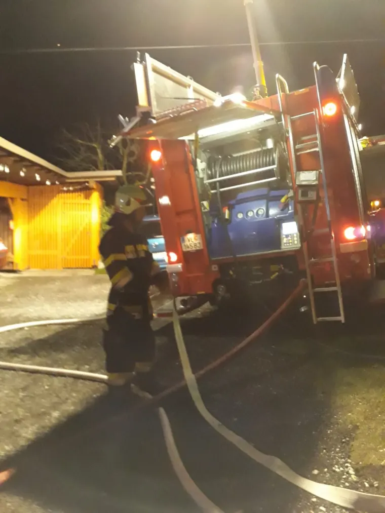 Zugsübung: Gebäudebrand 4