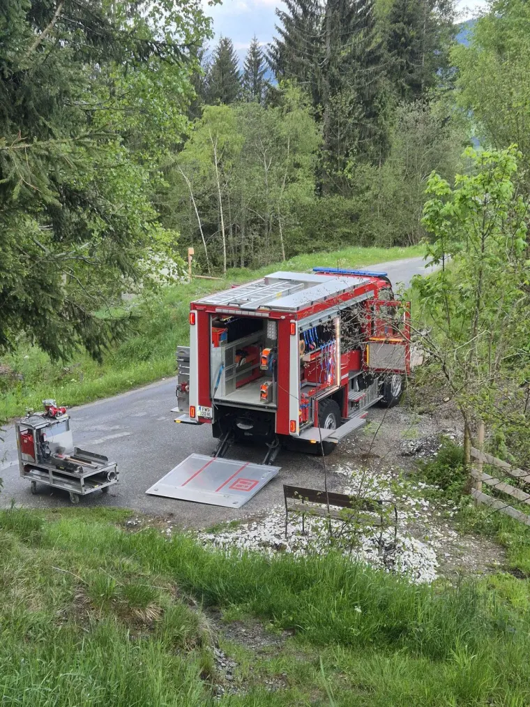 Zugsübung: Waldbrand 21