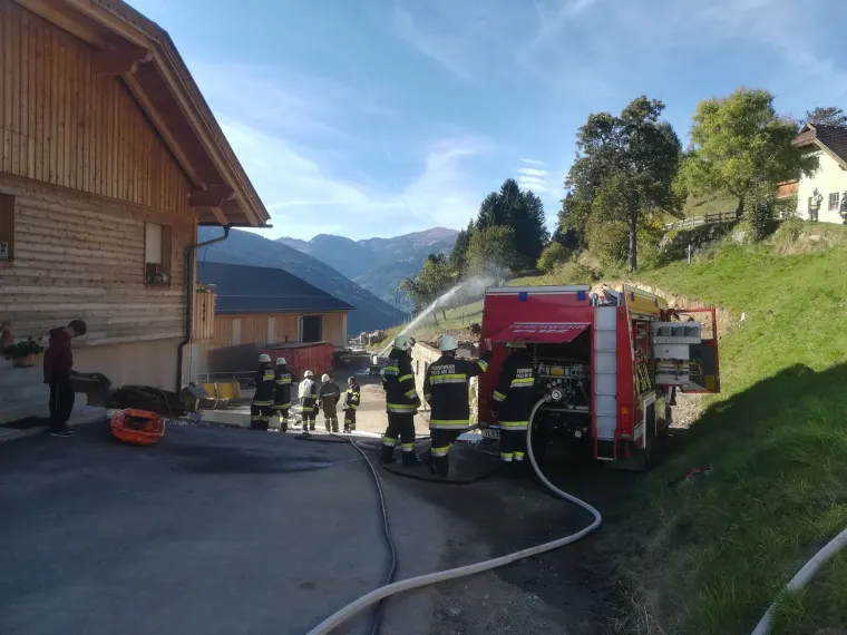 Gemeinschaftsübung: Gebäudebrand 9