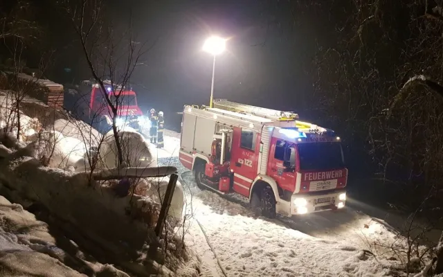 Kaminbrand in Verditz