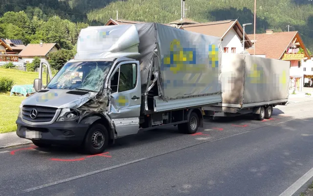 Unfall vor Rüsthaus