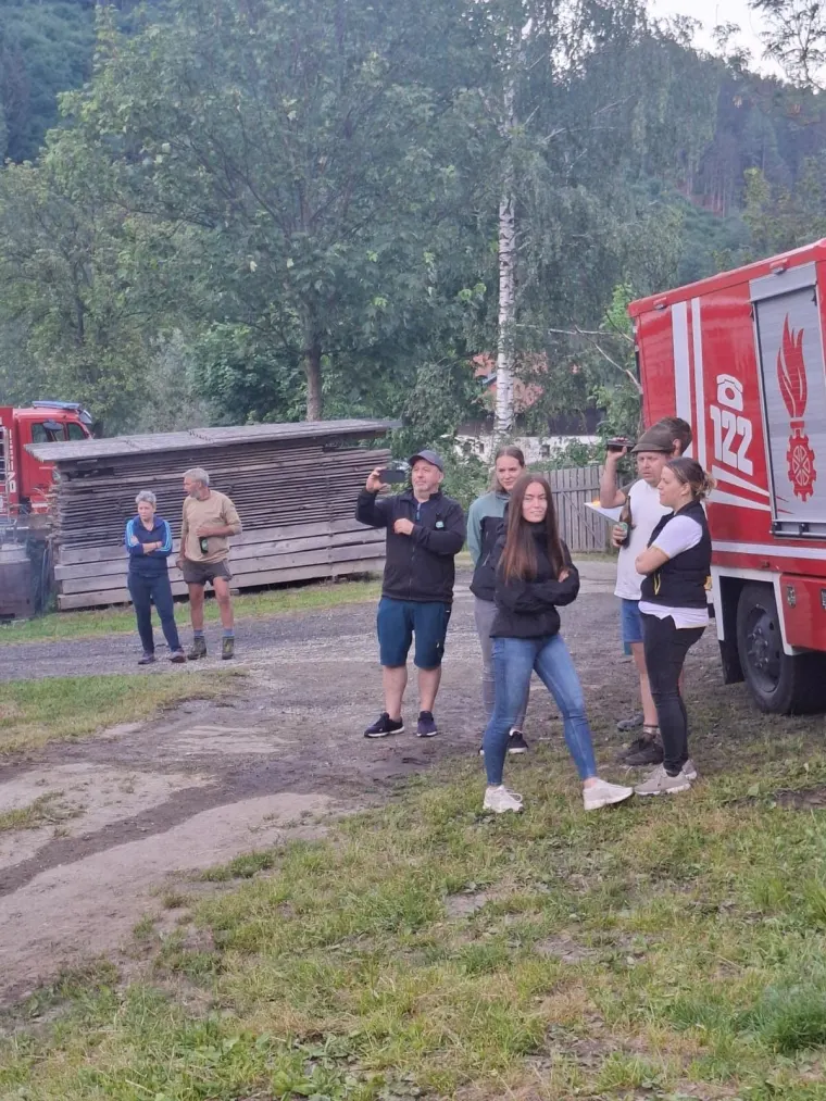 Zugsübung: Gebäudebrand 13
