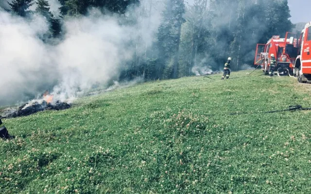 Brand landwirtschaftliches Gerät