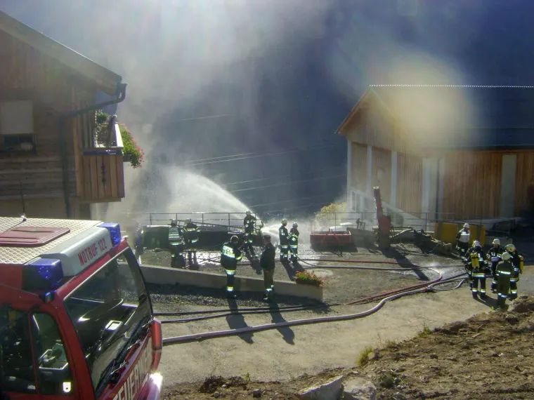 Gemeinschaftsübung: Gebäudebrand 3