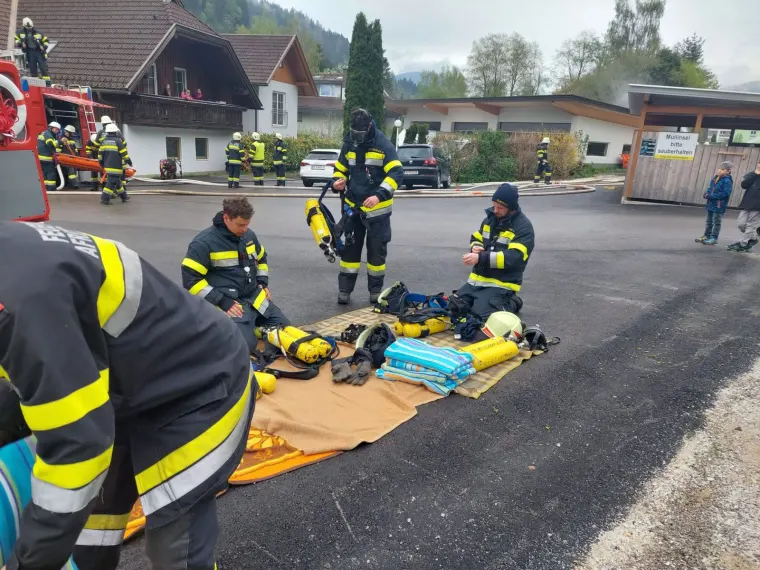 Florianiübung: Gebäudebrand 8
