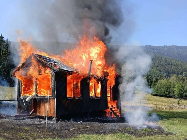 Brand Nebengebäude 1