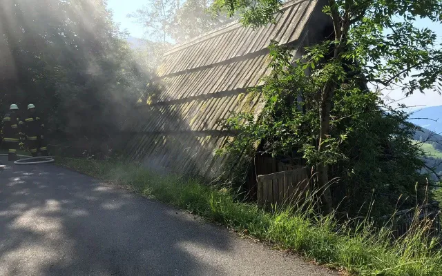 Rauchentwicklung im Gebäude