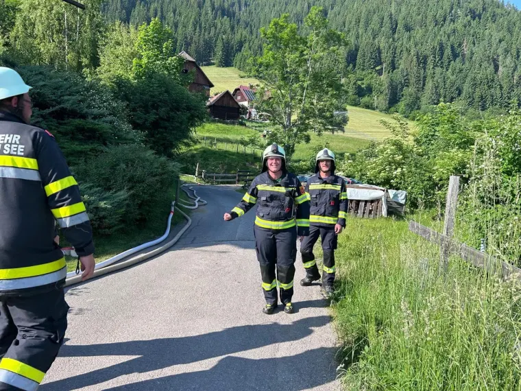 Übung: Gebäudebrand 2