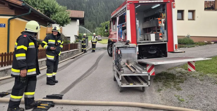 Übung: Gebäudebrand 1