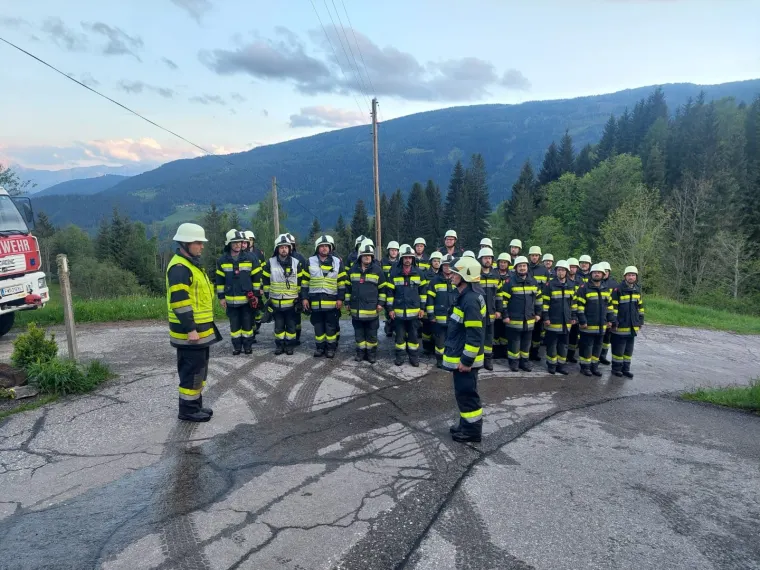 Zugsübung: Waldbrand 10