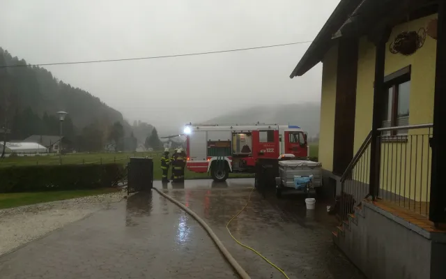 Unwettereinsatz in Afritz am See
