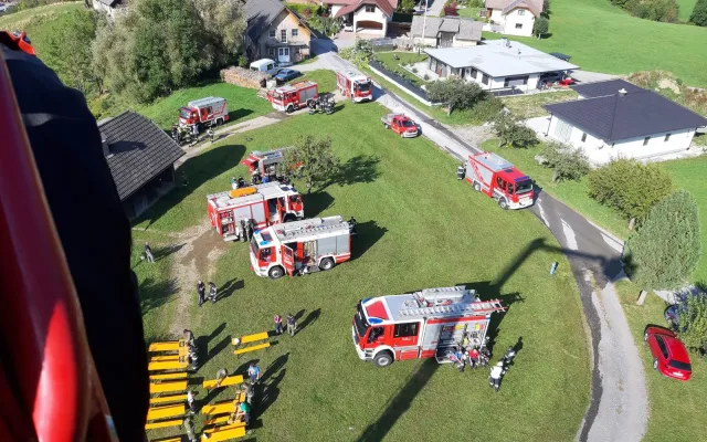 Abschnittsübung: Gebäudebrand