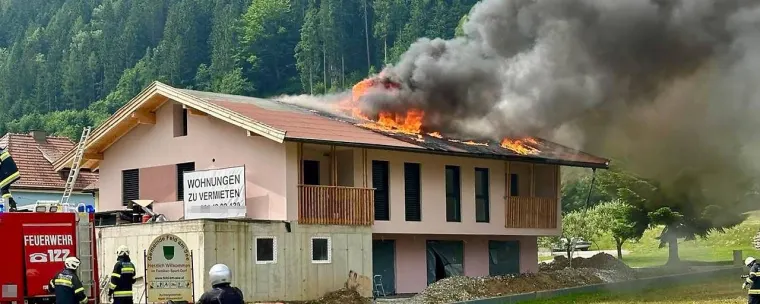 Brand Gebäude 2