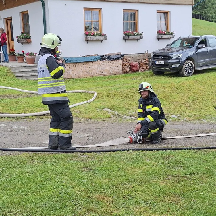 Gemeinschaftsübung in Laastadt 18