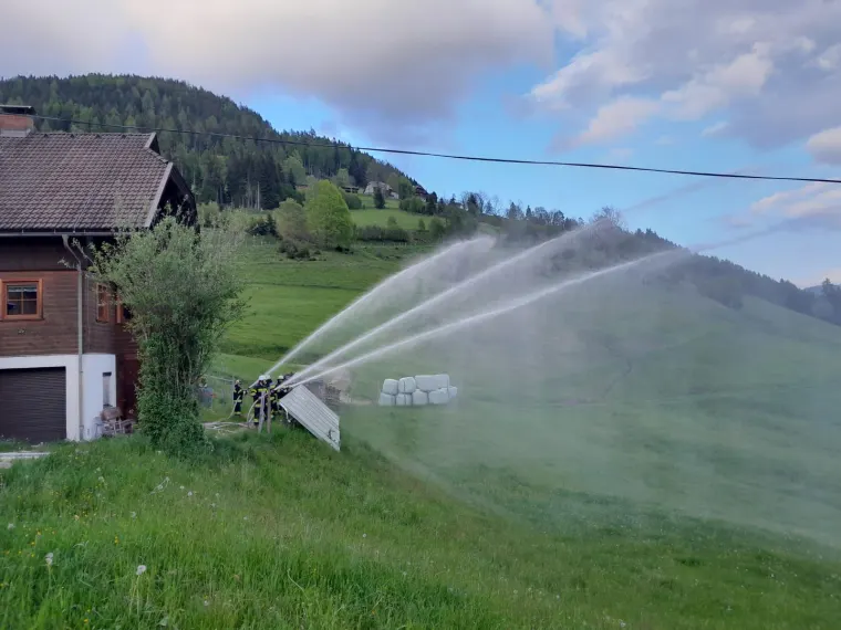 Zugsübung: Waldbrand 4