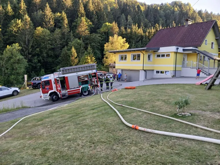 Zugsübung: Gebäudebrand 8
