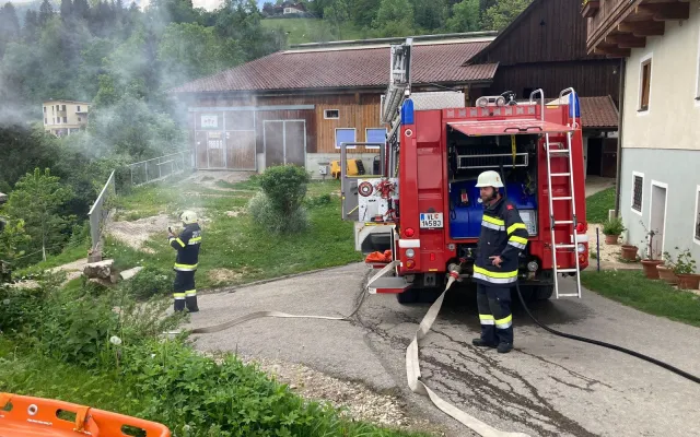 Gemeinschaftsübung: Gebäudebrand