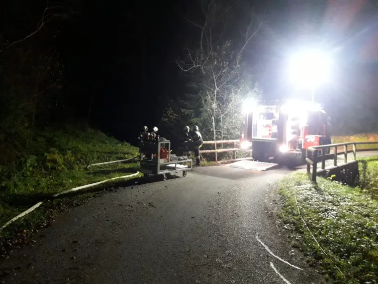 Zugsübung: Gebäudebrand 8