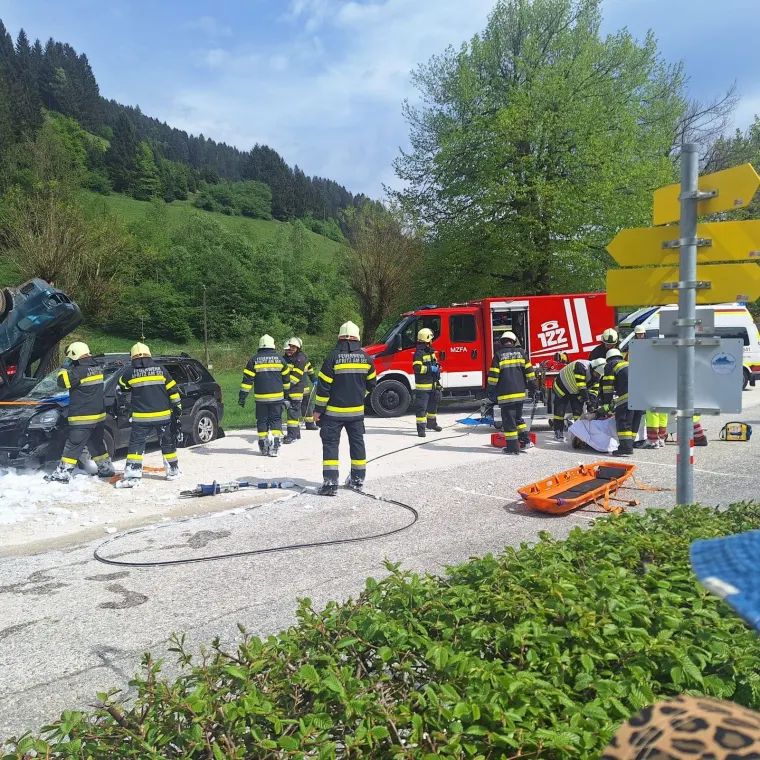 Florianiübung: Verkehrsunfall 5