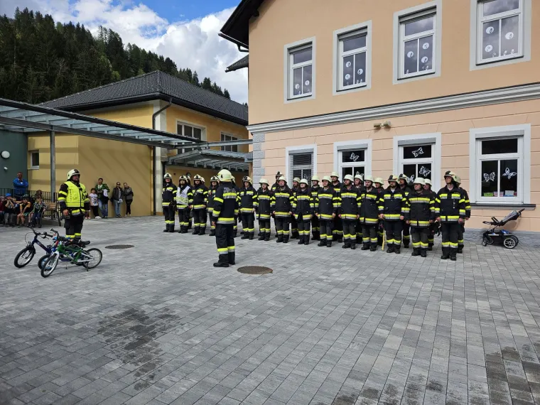 Florianiübung: Brandeinsatz 11