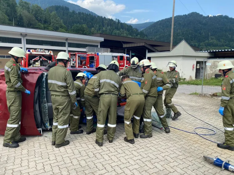 Übung Rettungssatz: Verkehrsunfall 8