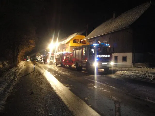 Gebäudebrand in Afritz am See 3