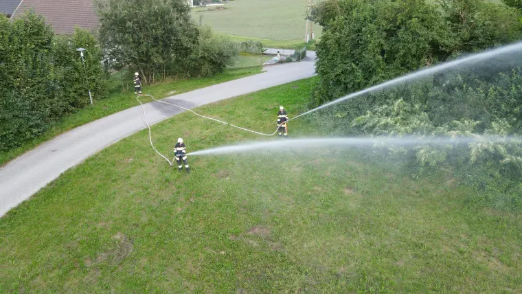 Zugsübung: Gebäudebrand 7